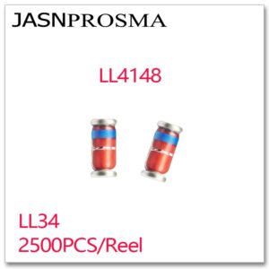 JASNPROSMA 2500PCS LL4148 Fast switching Silicon epitaxial planar diode 1N4148 4148 LL34 IN4148 1206 RoHS SMD Zener Zmm
