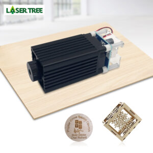LASER TREE 20W Laser Module 450nm TTL Blue Light with Interface Adapter Board for Laser Engraving Machine