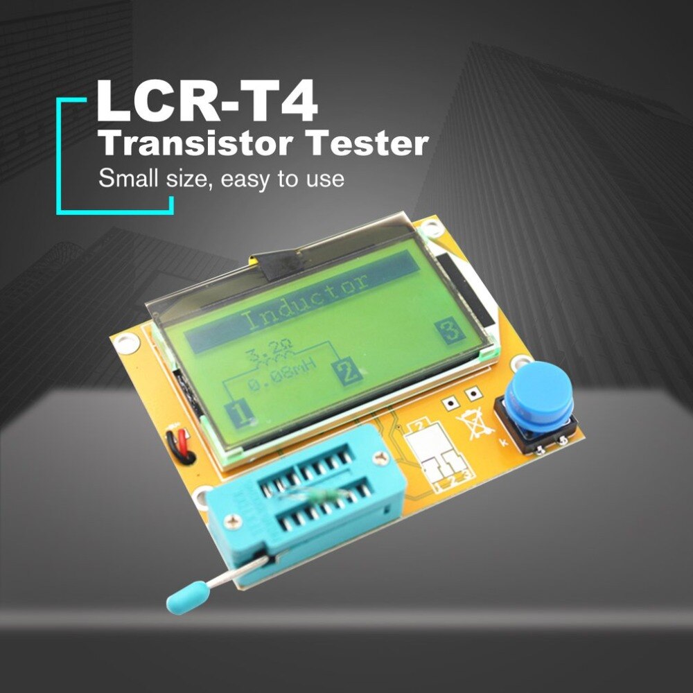 LCR-T4 LCD Digital Transistor Tester Meter Backlight Diode Triode Capacitance ESR Meter For MOSFET/JFET/PNP/NPN L/C/R 1 - Image 2