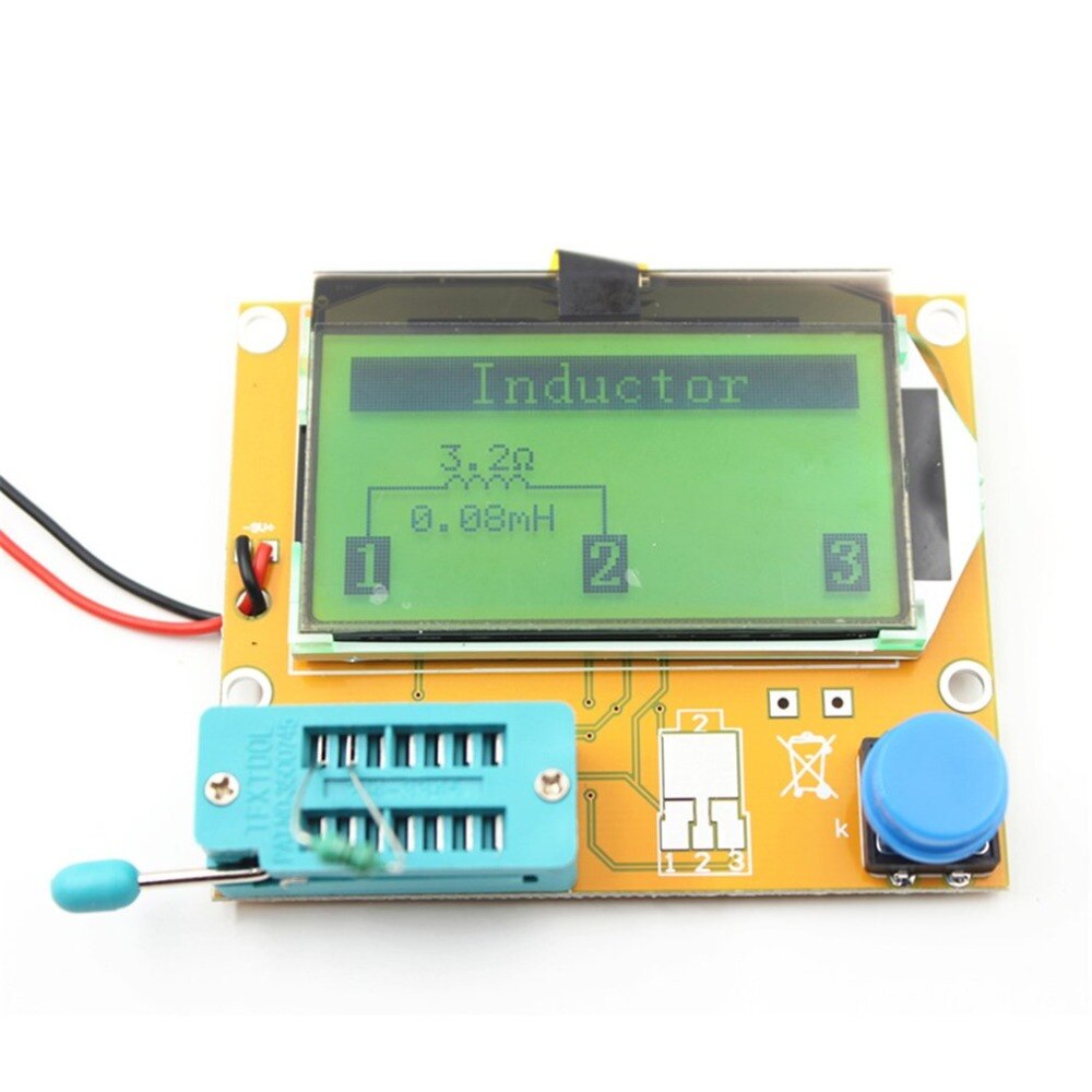 LCR-T4 LCD Digital Transistor Tester Meter Backlight Diode Triode Capacitance ESR Meter For MOSFET/JFET/PNP/NPN L/C/R 1 - Image 4