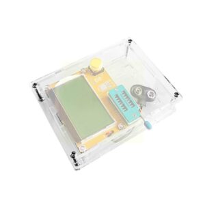 LCR-T4 Mega328 M328 Multimeter Transistor Tester ESR MOS Tester Diode Case Triode Acrylic Meter with NPN Capacitance LCR PN I7B8