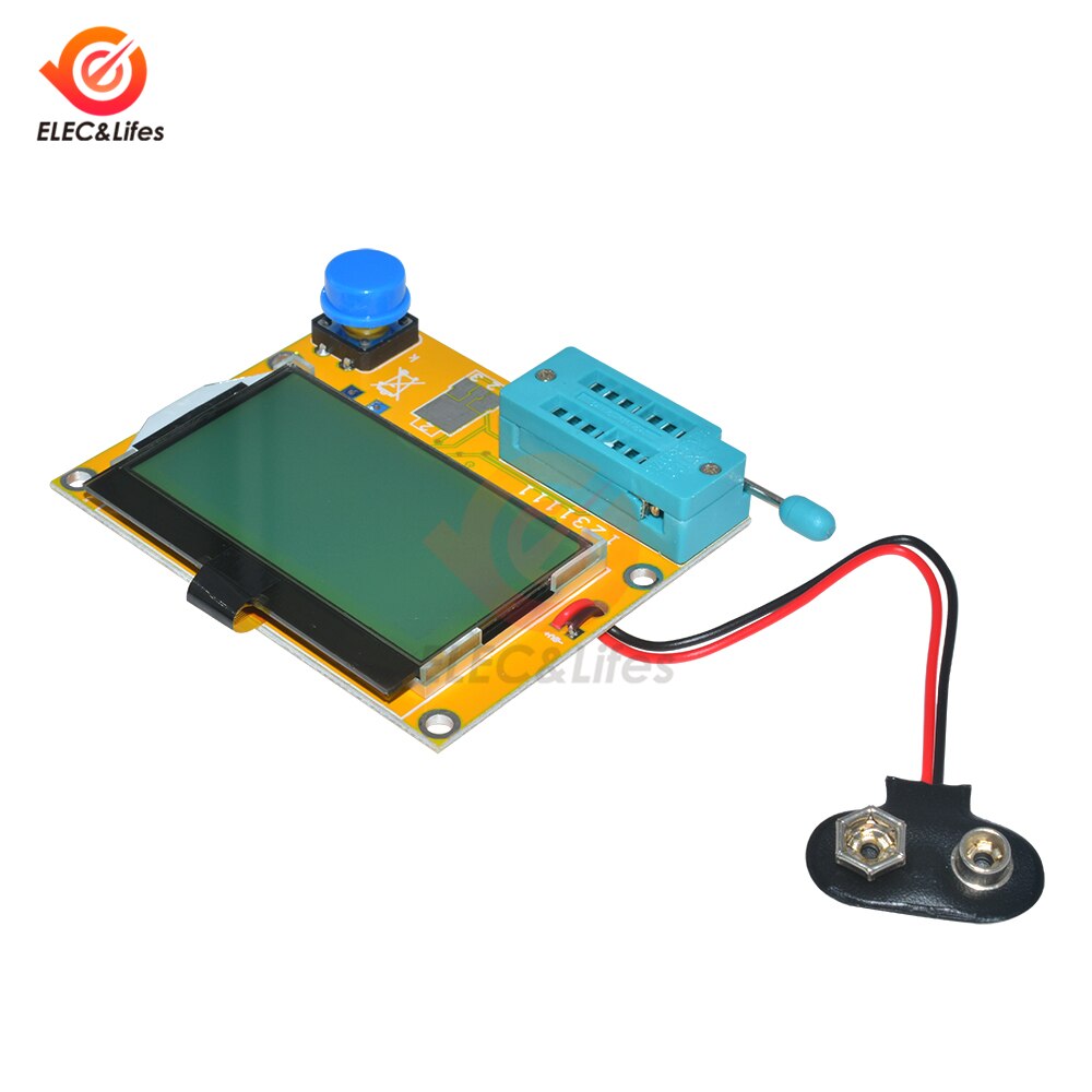 LCR-T4 Mega328 M328 Transistor Tester Resistance Meter Diode Triode Capacitance Tester Multimeter MOS PNP NPN LCR ESR Meter - Image 2