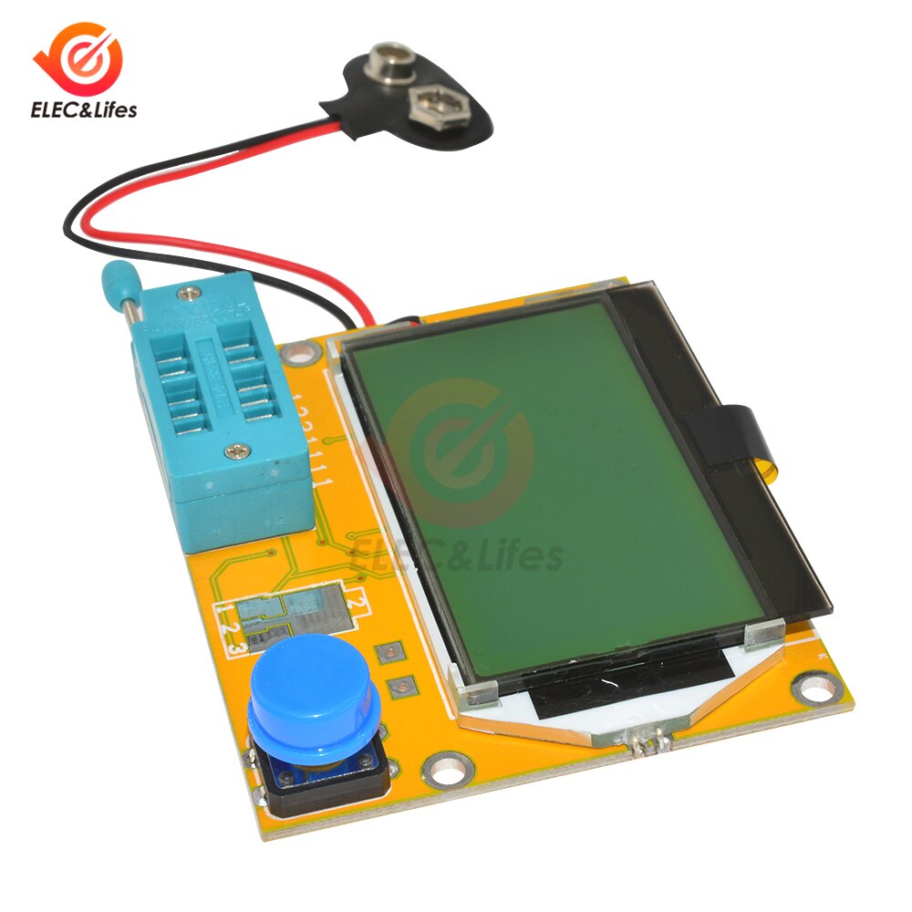 LCR-T4 Mega328 M328 Transistor Tester Resistance Meter Diode Triode Capacitance Tester Multimeter MOS PNP NPN LCR ESR Meter - Image 3
