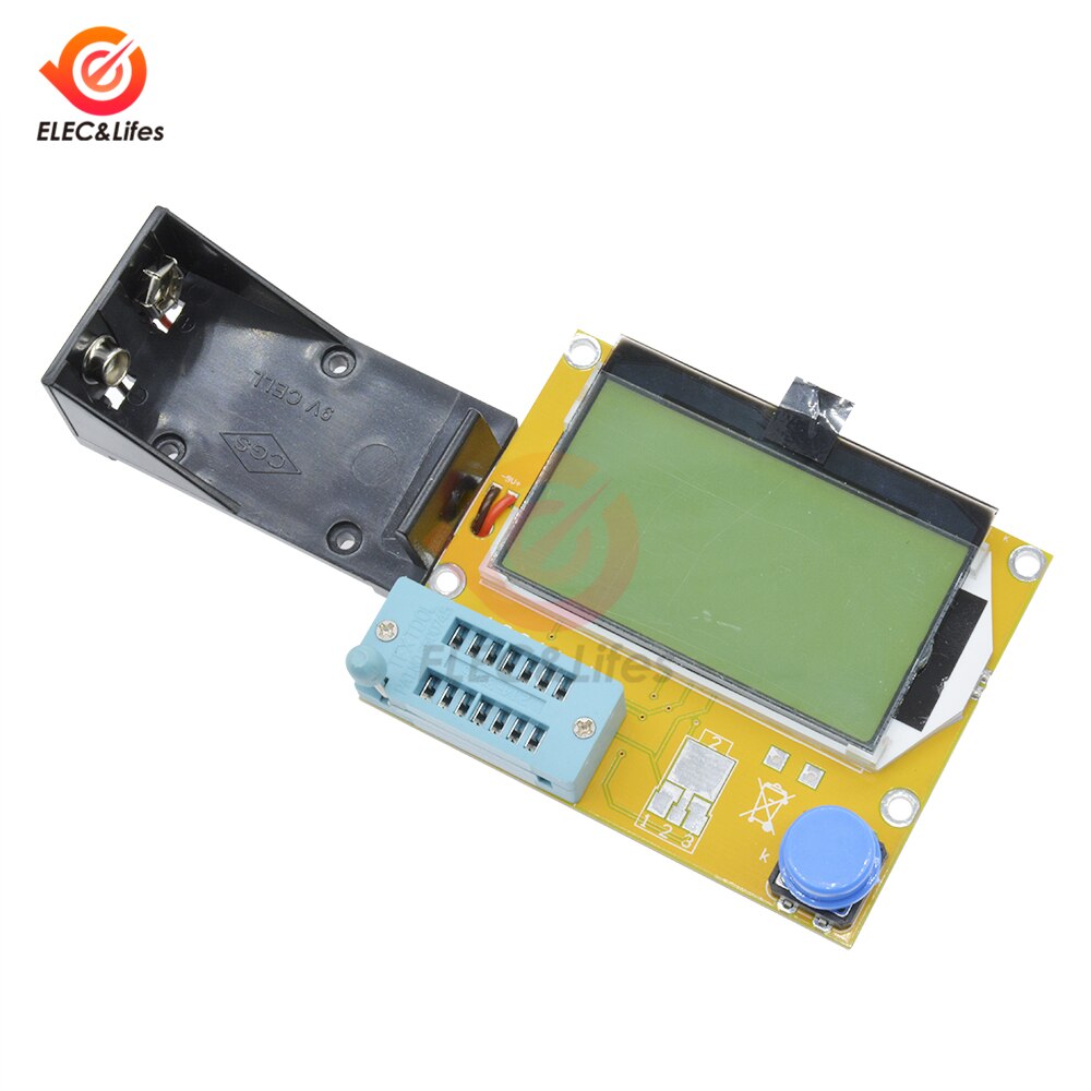 LCR-T4 Mega328 M328 Transistor Tester Resistance Meter Diode Triode Capacitance Tester Multimeter MOS PNP NPN LCR ESR Meter - Image 4