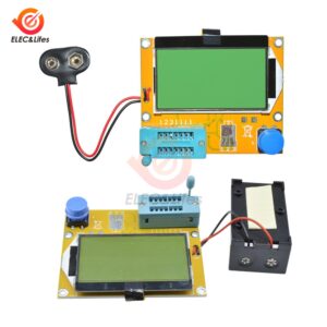 LCR-T4 Mega328 M328 Transistor Tester Resistance Meter Diode Triode Capacitance Tester Multimeter MOS PNP NPN LCR ESR Meter