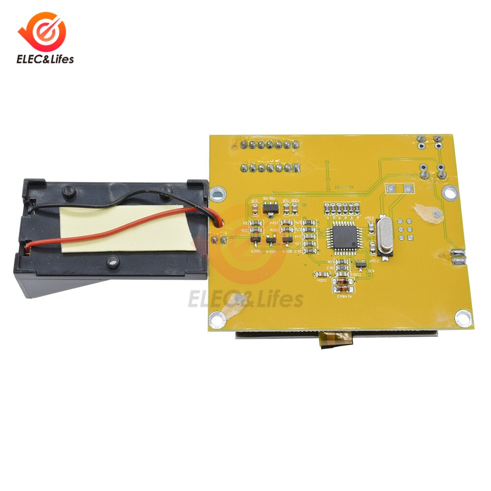 LCR-T4 Mega328 M328 Transistor Tester Resistance Meter Diode Triode Capacitance Tester Multimeter MOS PNP NPN LCR ESR Meter - Image 6