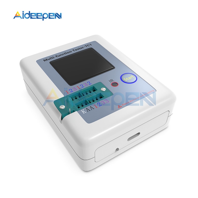 LCR-TC1 TC1 Colorful Display Multifunctional TFT Backlight Transistor Tester For Diode Triode Capacitor Resistor Transistor - Image 6