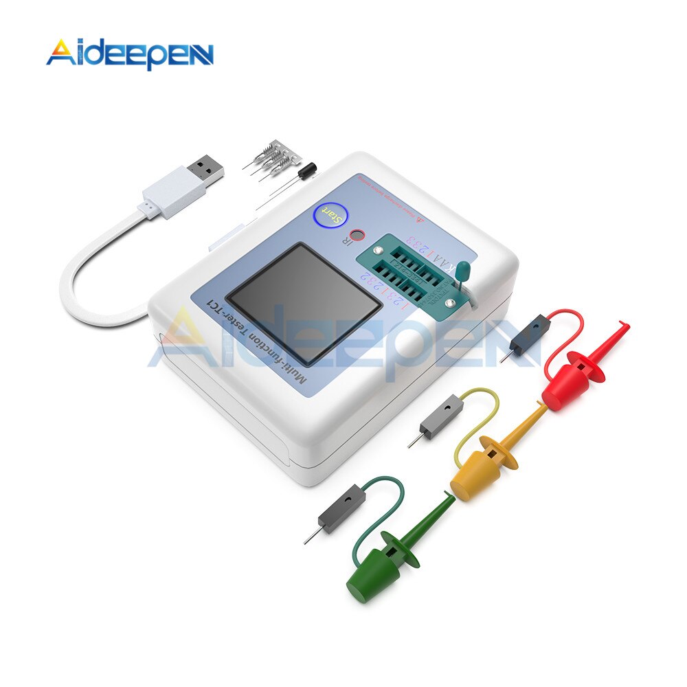 LCR-TC1 TFT Colorful Display Multifunctional Backlight Transistor Tester For Diode Triode Capacitor Resistor Transistor 160*128 - Image 4