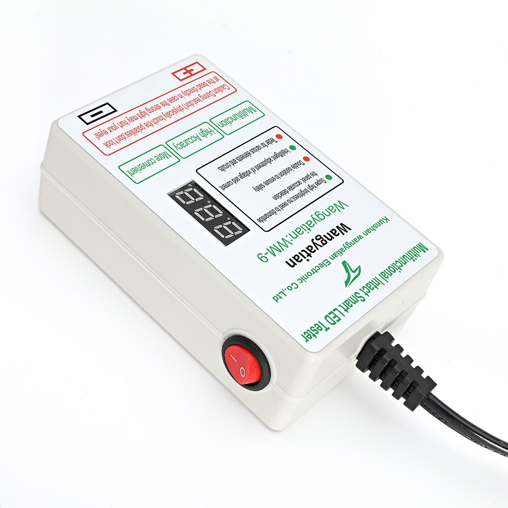 LED LCD TV Screen Backlight Zener Diode Tester Meter Lamp Strip Bead Light Board Test Tool Output 0~300V US Plug - Image 6