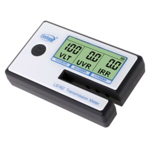LS162 Window Tint Meter Solar Film Transmission Meter VLT UV IR Rejection Tester Tool