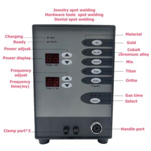 LY 150A Big Power 100W Pulse Argon Arc Spot Welder Machine Laser Welding Stainless Steel Weld Station Compatible