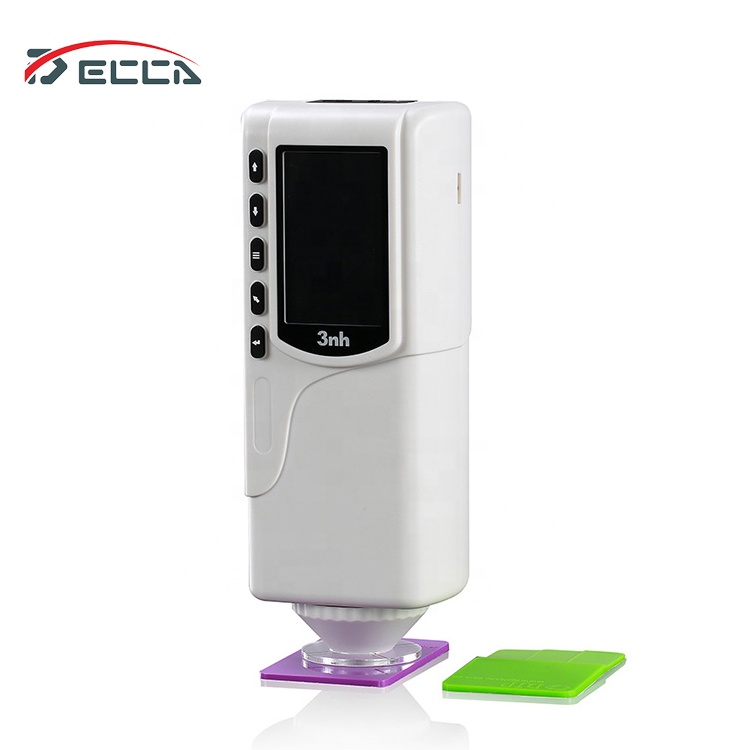 Lab guangzhou portable photoelectric textile calibration digital spectrometer 3nh color analysis photo fruit colorimeter price