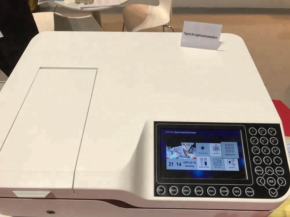Laboratory Cheap Portable Single Beam UV VIS Scanning Color Screen Spectrophotometer Price China,Spectrometer with 21 CFR - Image 4