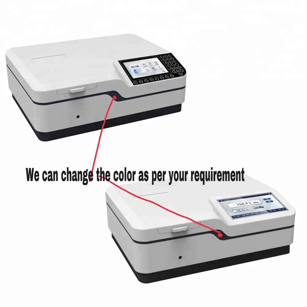 Laboratory Cheap Portable Single Beam UV VIS Scanning Color Screen Spectrophotometer Price China,Spectrometer with 21 CFR - Image 6