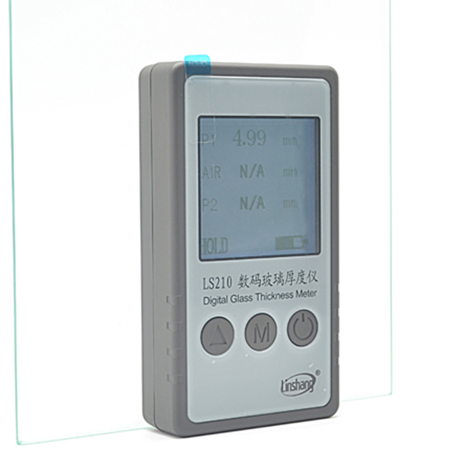 Lin Shang LS210 Digital Glass Thickness Gauge Building Curtain Wall Detector Hollow Measurement - Image 3
