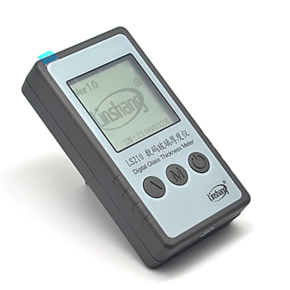Lin Shang LS210 Digital Glass Thickness Gauge Building Curtain Wall Detector Hollow Measurement