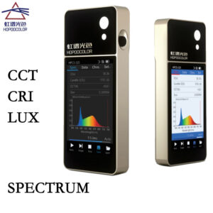 Lux meter HPCS320 Mini handheld light spectrometer 380-780nm Spectral illuminance meter lx meter