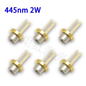 M140 NICHIA φ5.6mm Blue 445nm 450nm 2W 2000mw Laser Diode LD Good Pin Divergence