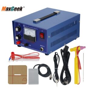 Maxgeek 400W 50A Jewelry Laser Welding Machine 110V/220V Optional Mini Spot Welder Machine