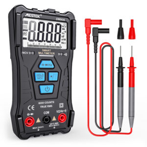 Mestek Auto Range Digital Multimeter 6000 Counts Backlight AC/DC Ammeter Voltmeter Ohm Multitester Multi Meter DM90 Series