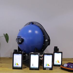 Mini Spectrometers 380-780nm test CCT CRI Lux Spectrum