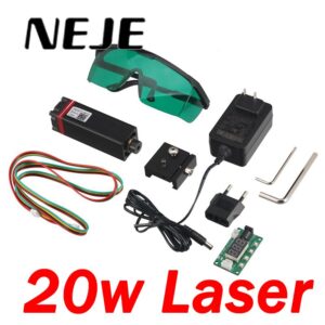 20W Laser Module Kit CNC Laser Head Laser Cutting Machine Laser Engraver DIY TTL PWM Modulation Master 2S Plus MAX Machine