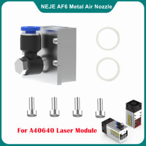 NEJE AF6 CNC Metal Air Nozzle for NEJE A40640 Laser Module High Pressure Max 1.5Mpa