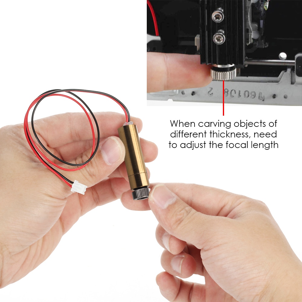 NEJE Laser Module 1000mW/1500mW/2000mW/3000mw 445nm/405nm Laser Head Replacement Kit for DK-8-KZ DK-BL DK-FKZ Laser Engraver - Image 5