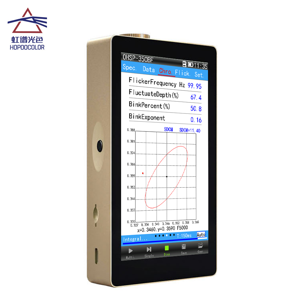 New Product Ohsp350bf Handheld Spectrum Analyzer Spectrometer for Test Blue Light Hazard Visible Light - Image 4