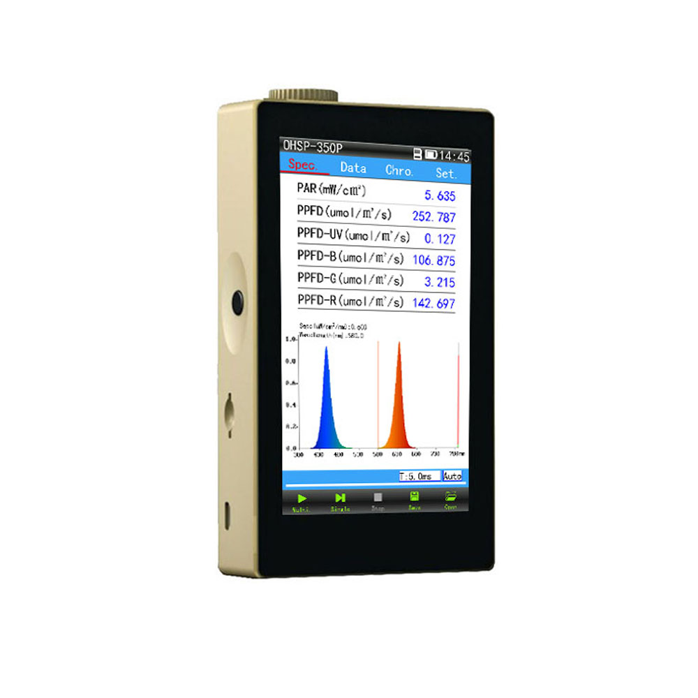 OHSP-350P Spectrometer for photosynthetic active radiation testing - Image 5
