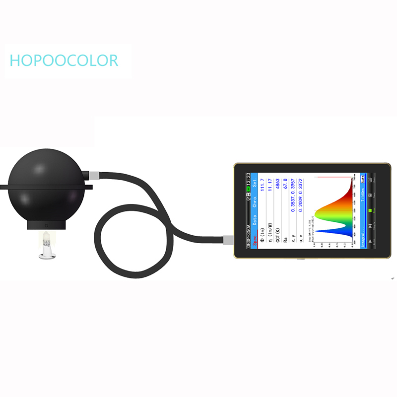 OHSP350A Lumen Test Equipment Grating Spectrometer Lumen Meter
