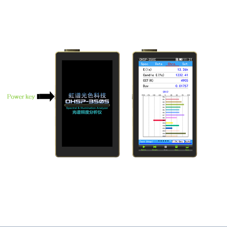 OHSP350C 380-780nm Portable Spectrometer - Image 4