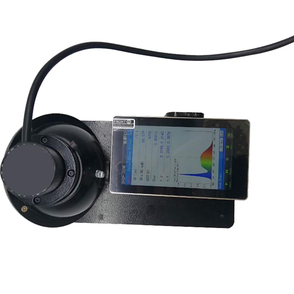 OHSP350M Portable Spectrometer with integrating sphere system Lumen Test