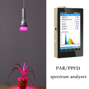 OHSP350P Light Spectrometer PPFD PAR Meter umol/m2/s Light Wavelength Meter