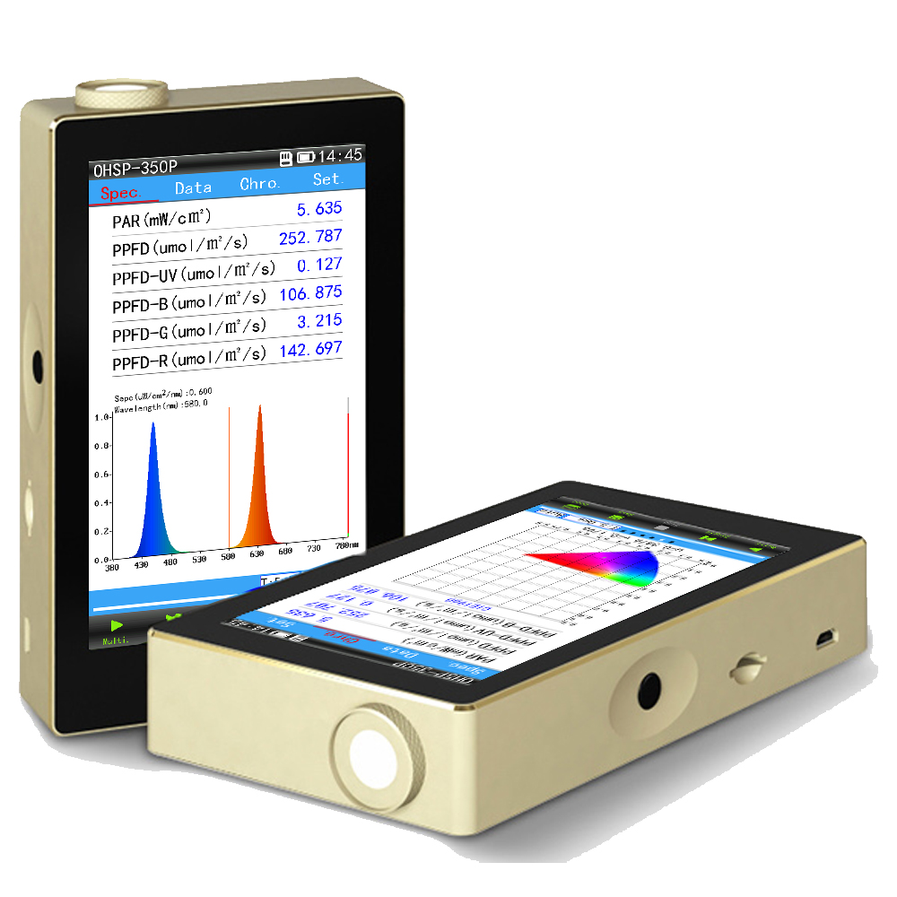 OHSP350P Spectrometer PPFD PAR Meter for Agriculture Plant Hopoocolor - Image 4
