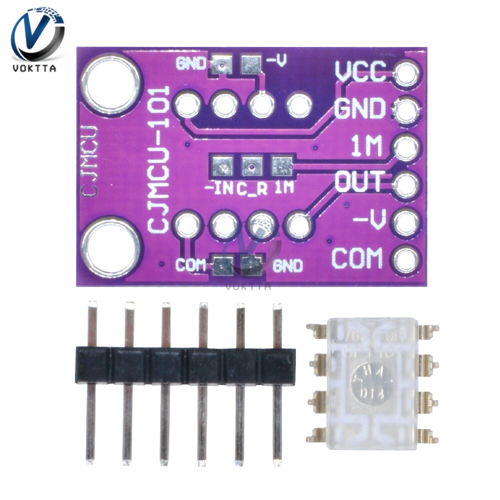 5PCS OPT101 Analog Light Sensor Module Photosensitive Optical Light Intensity Detection Module Photoreceptor Monolithic Photodiode - Image 2