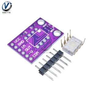 5PCS OPT101 Analog Light Sensor Module Photosensitive Optical Light Intensity Detection Module Photoreceptor Monolithic Photodiode