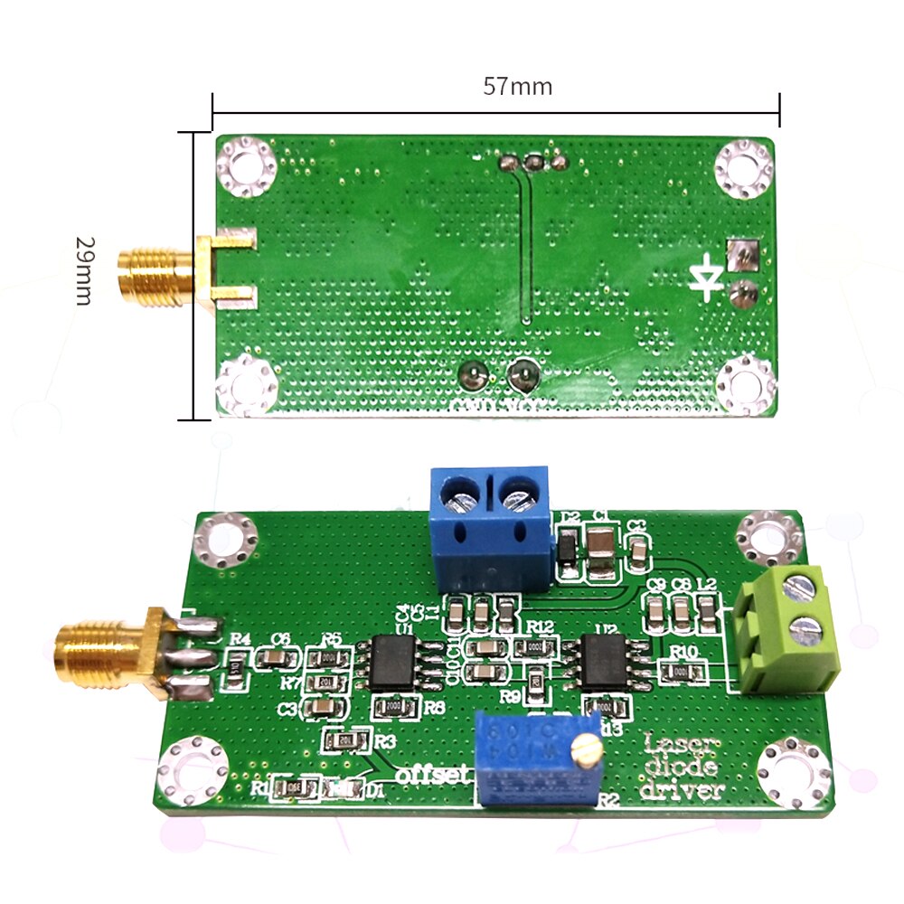 Optical Fiber Laser Emission Module Photodiode Drive Circuit Board Electrical Signal Transmission Optical Signal Conversion - Image 2