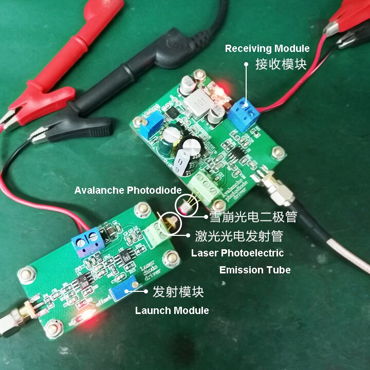 Optical Fiber Laser Emission Module Photodiode Drive Circuit Board Electrical Signal Transmission Optical Signal Conversion - Image 4