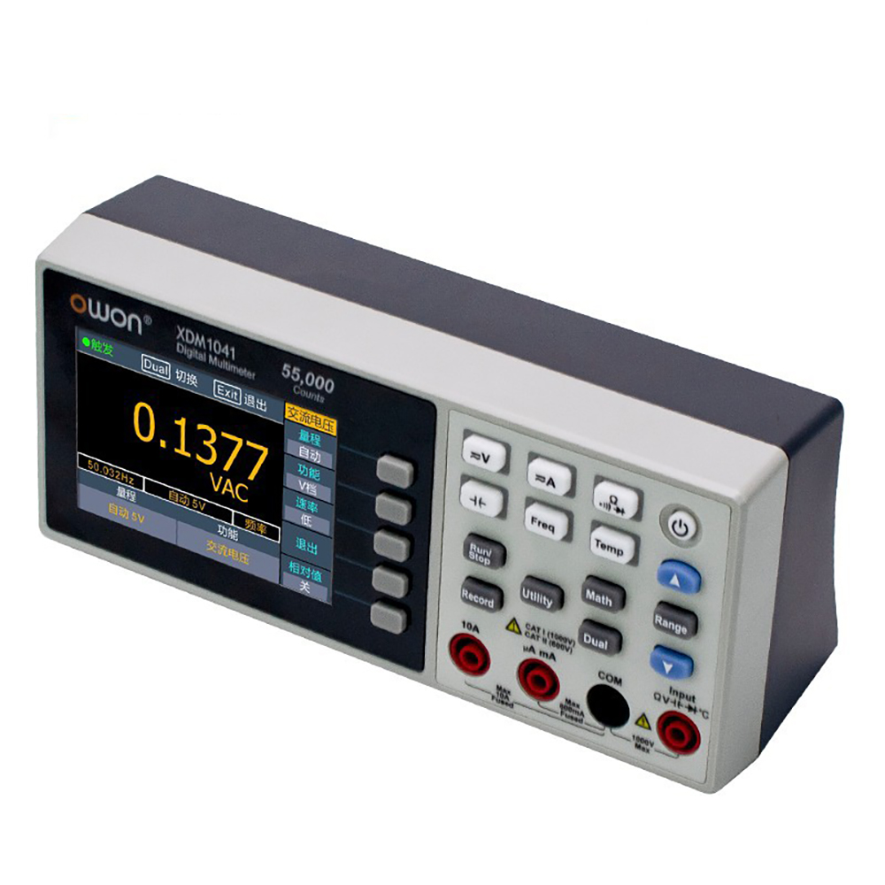 Owon XDM1041 Digital Multimeter 55000 Counts High Accuracy Desktop Multimeters DC/AC Tester True RMS USB Multimeter - Image 3