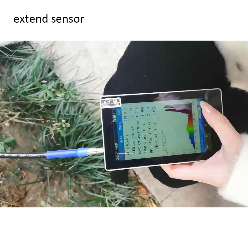 PAR PPFD Light Meter Spectrometer Add extend fiber For Greenhouse Aplicaion OHSP350P HOPOOCOLOR - Image 3