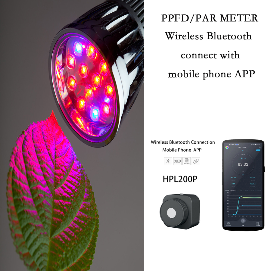 PAR PPFD Meter HOPOOCOLOR HPL200P PPFD Meter PAR Meter Handheld Spectrometer For PPFD Test - Image 2