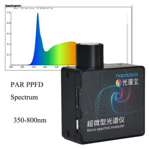 Plant Lamp Spectrometer PAR PPFD(Umol/m2/s) Meter Spectrum Analyzer HPCS300P