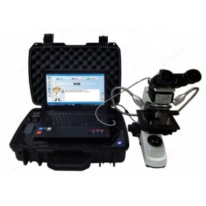 Portable Raman spectrometer 532nm microscope CCD photodetector Measurement and analysis of non-contact spectroscopy