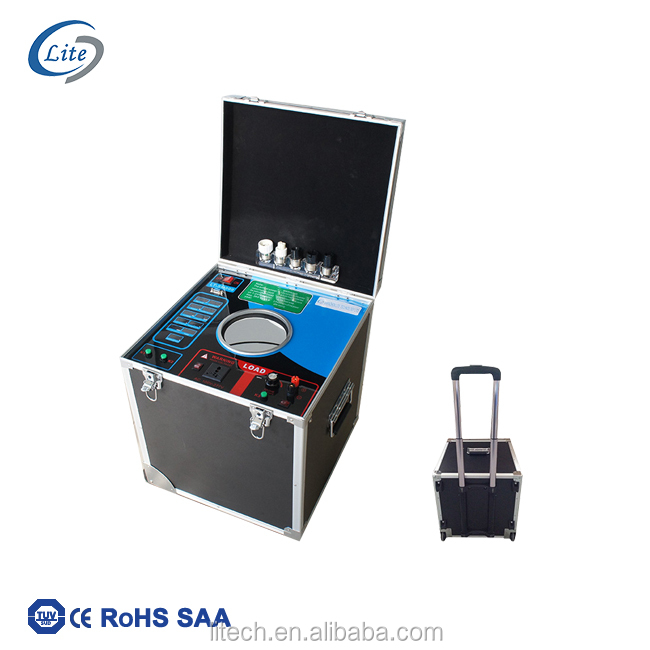 Portable spectrometer for LED Lumen , luminous flux test and display function with handle