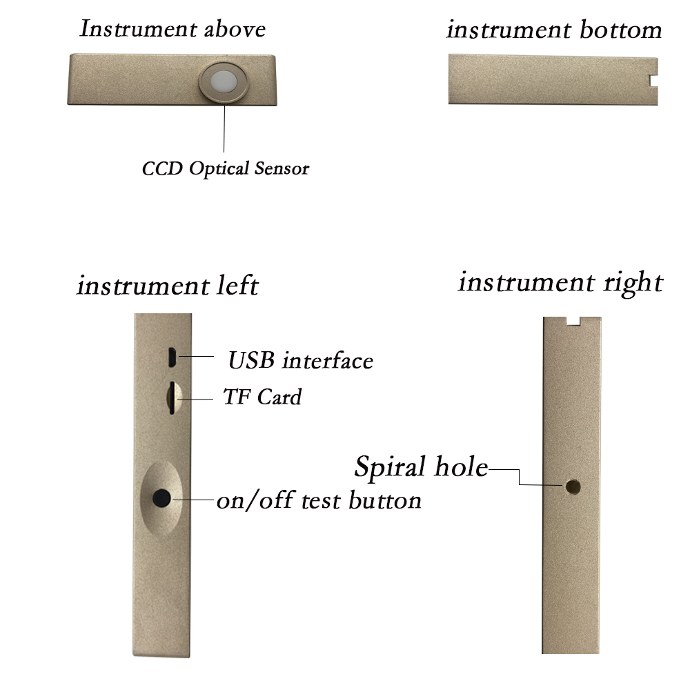 Quantum par meter 350-800nm OHSP350P Handheld Spectrometer light spectrometer par meter light - Image 5