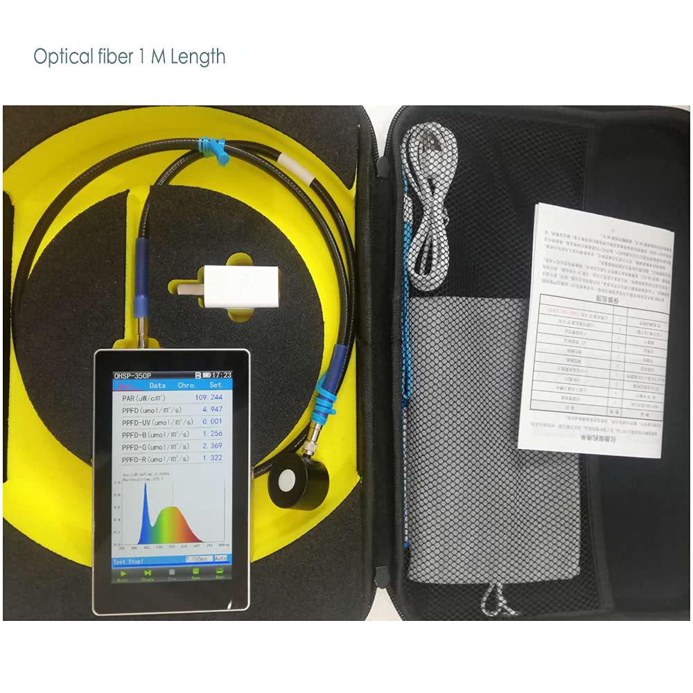 Quantum par meter 350-800nm OHSP350P Handheld Spectrometer light spectrometer par meter light - Image 6