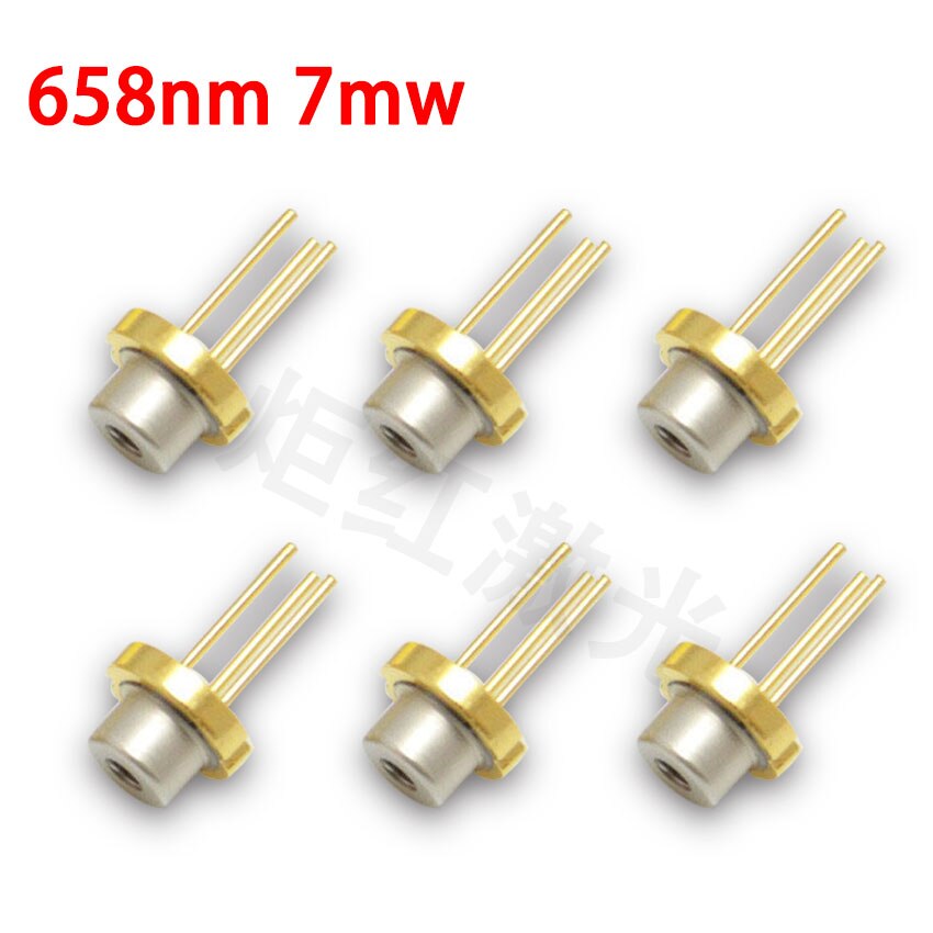 ROHM φ5.6mm Red 650nm 658nm 660nm 5mW 7mW 10mW Laser Diode (No Glass Window) Low Power
