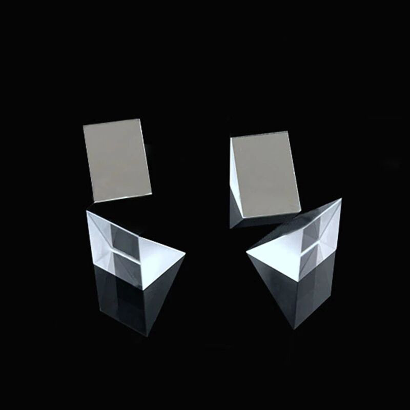 Right Angle Prism 30mm K9 Material Optical Glass Spectrometer Prisms Dispersion of Light for Students Physics Experiment - Image 2