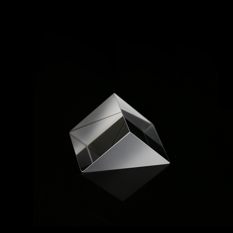 Right Angle Prism 30mm K9 Material Optical Glass Spectrometer Prisms Dispersion of Light for Students Physics Experiment